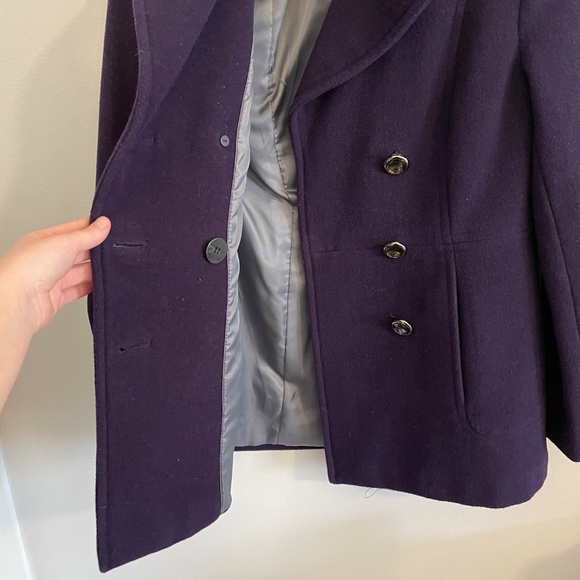 Calvin Klein Wool Peacoat - Picture 7 of 11